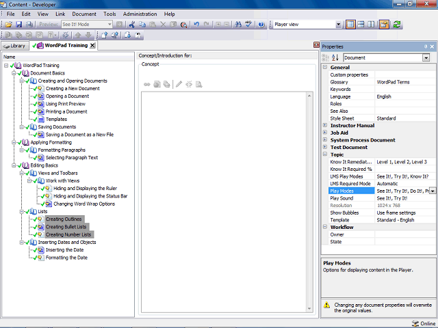 Screen image of this step