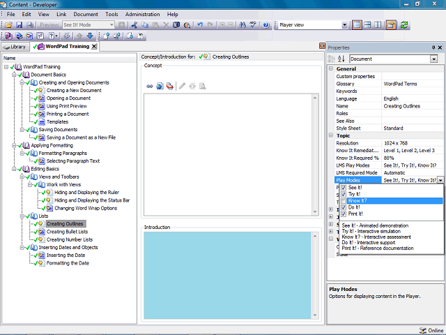 Screen image of this step