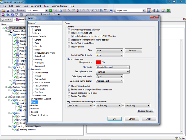 Screen image of this step