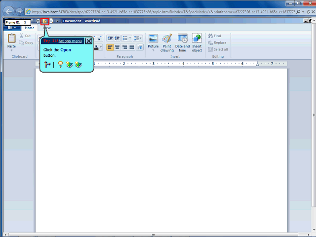 Screen image of this step
