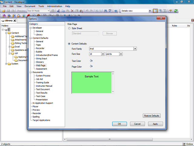 Screen image of this step