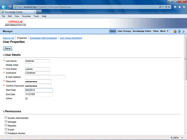 Screen image of this step
