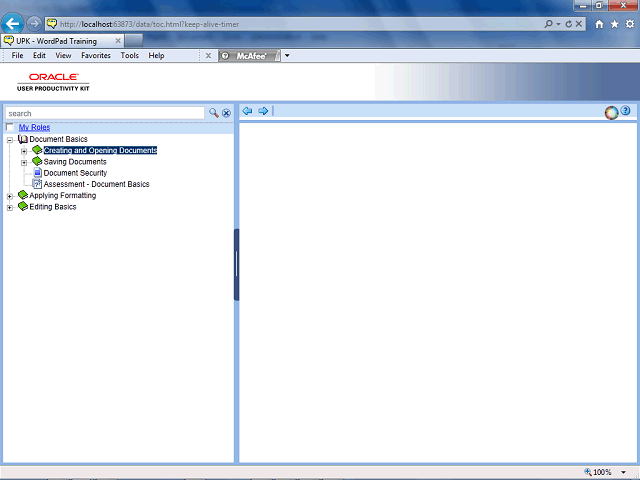 Screen image of this step