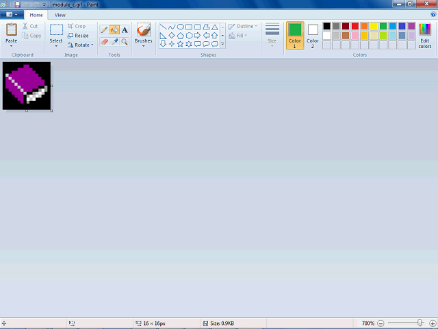 Screen image of this step