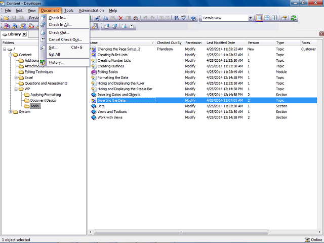 Screen image of this step