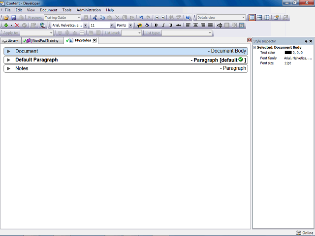 Screen image of this step