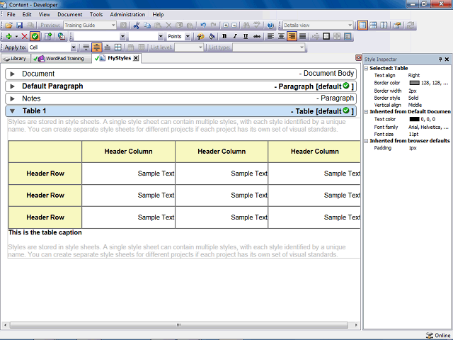 Screen image of this step