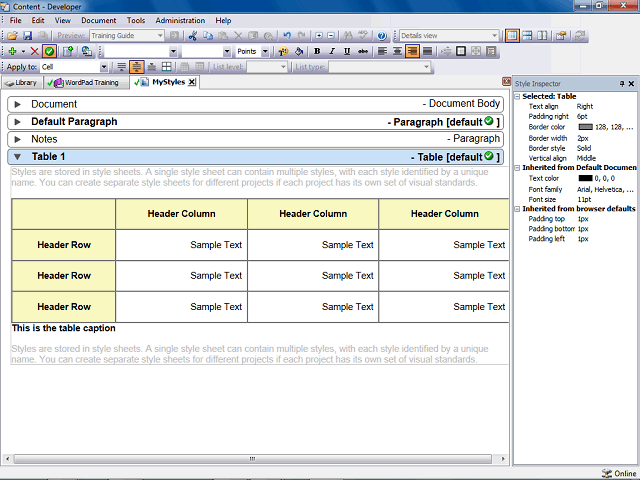 Screen image of this step