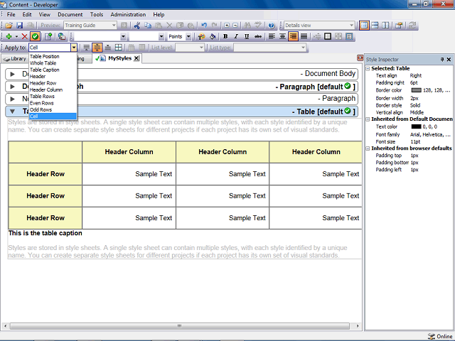 Screen image of this step