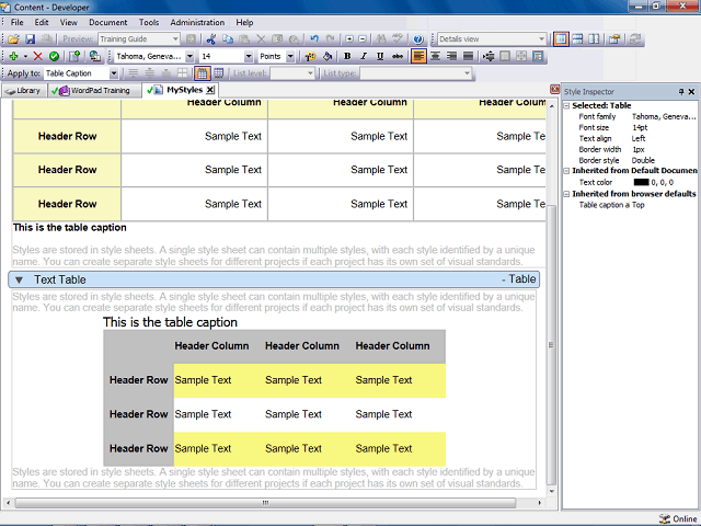 Screen image of this step
