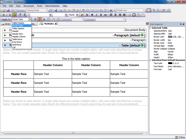 Screen image of this step