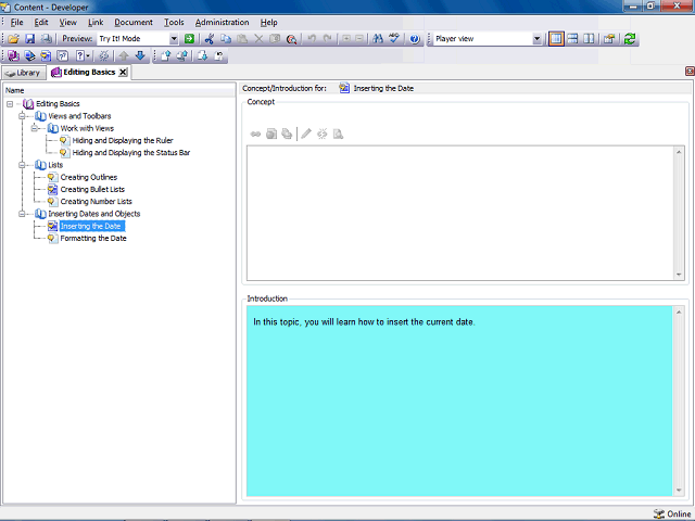 Screen image of this step