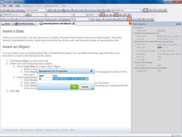 Screen image of this step