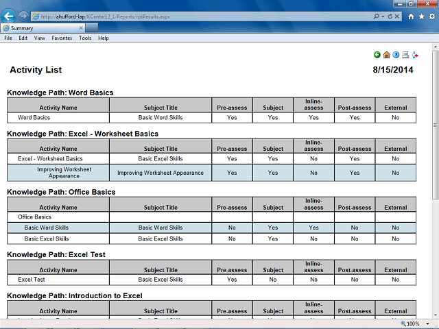 Screen image of this step