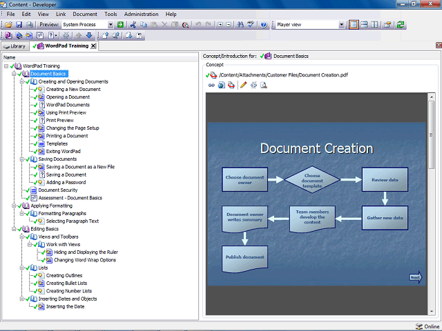 Screen image of this step