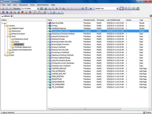 Screen image of this step