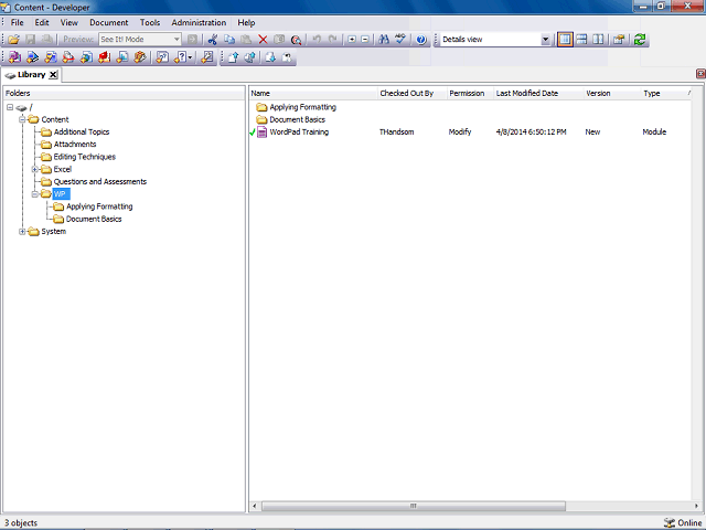 Screen image of this step