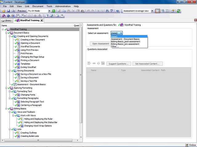 Screen image of this step