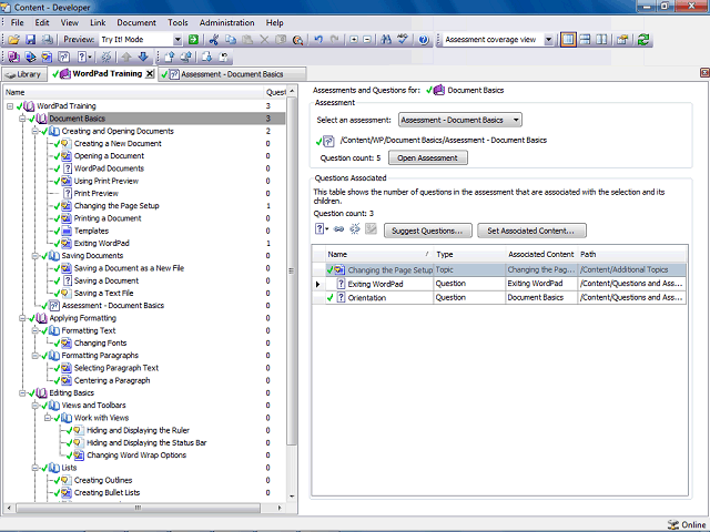 Screen image of this step
