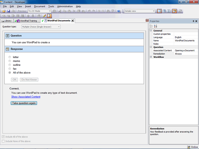 Screen image of this step