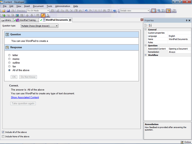 Screen image of this step