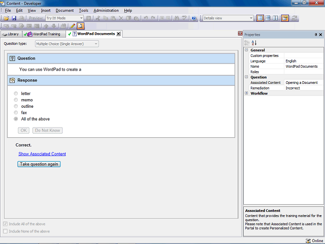 Screen image of this step