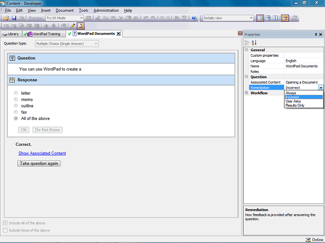 Screen image of this step