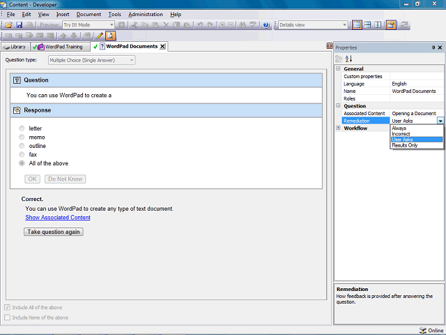 Screen image of this step
