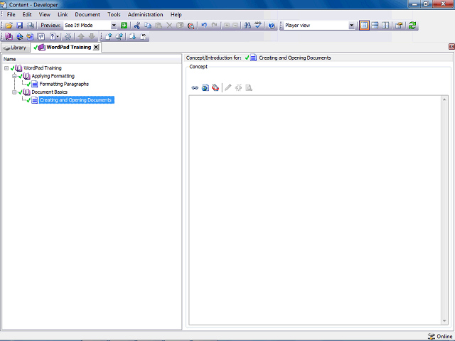 Screen image of this step