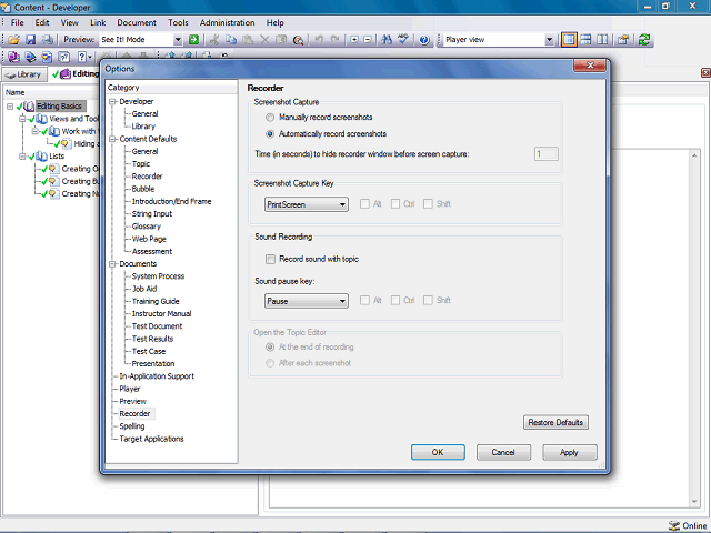 Screen image of this step