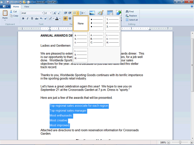 Screen image of this step