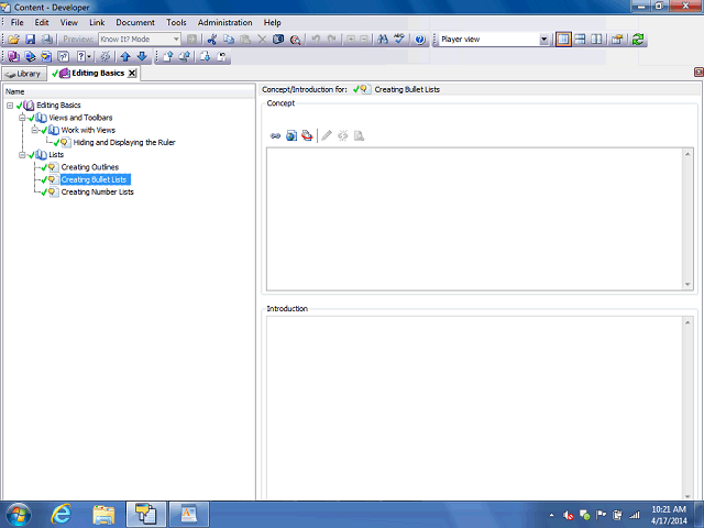 Screen image of this step