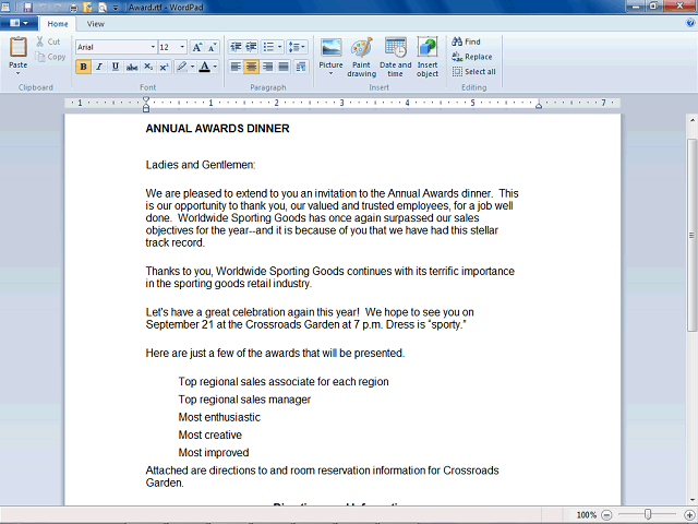 Screen image of this step