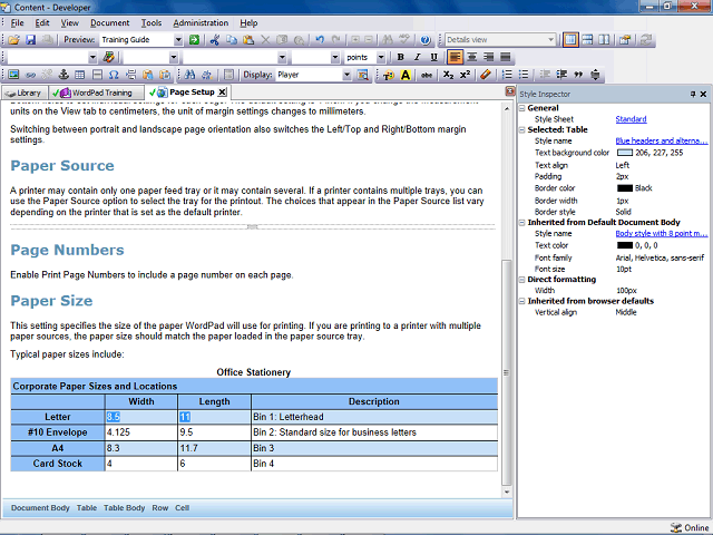 Screen image of this step