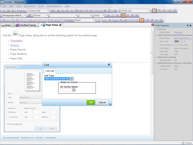 Screen image of this step