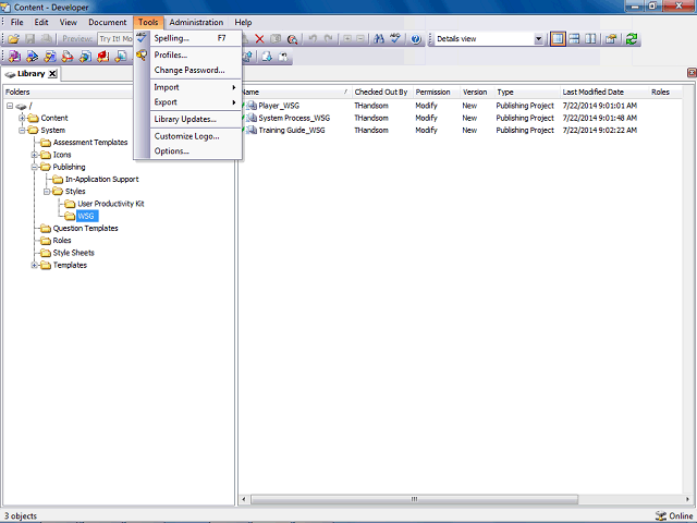Screen image of this step