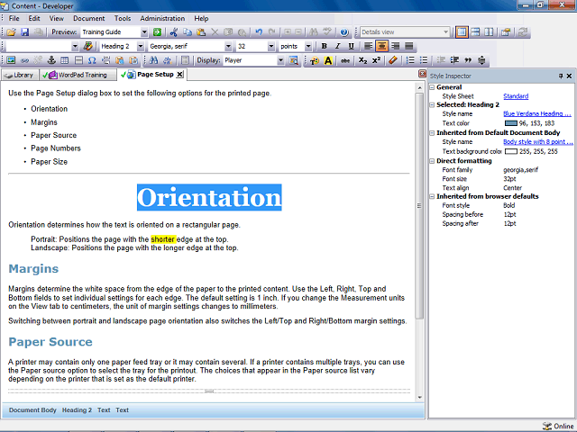 Screen image of this step