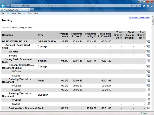 Screen image of this step