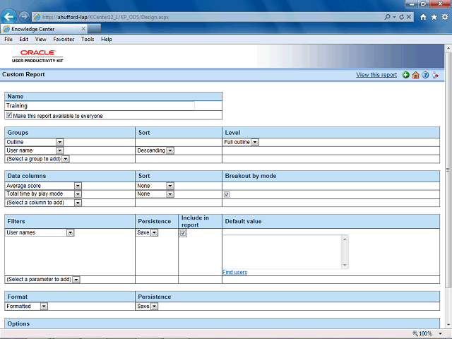 Screen image of this step