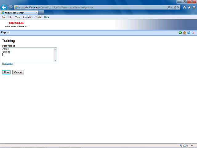 Screen image of this step