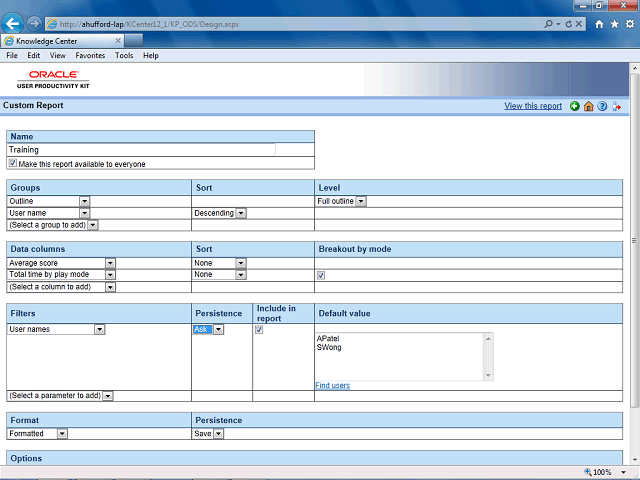 Screen image of this step