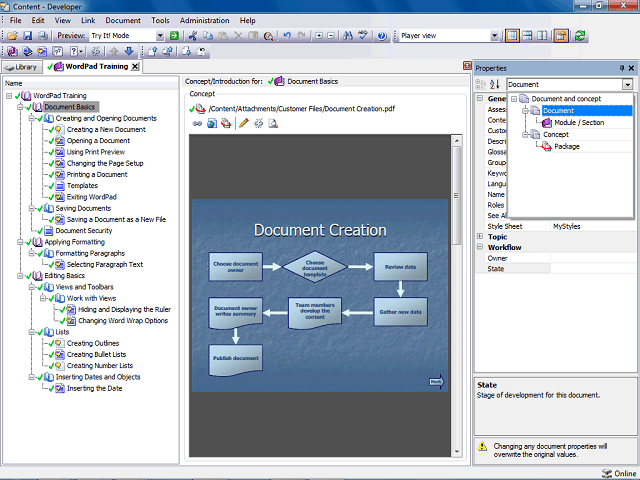 Screen image of this step