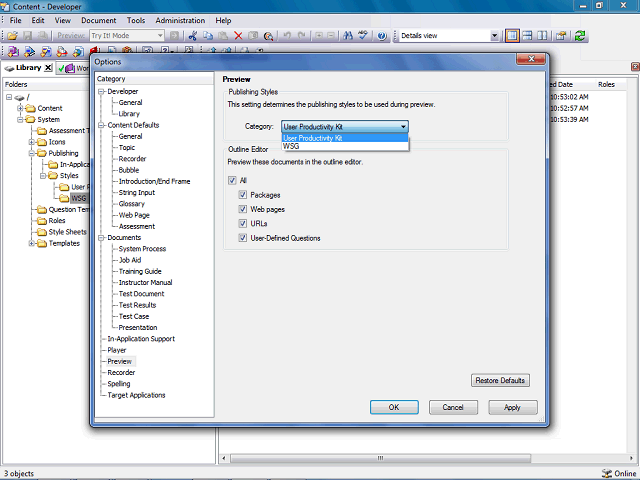 Screen image of this step
