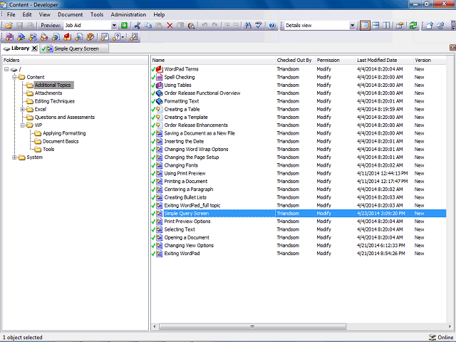 Screen image of this step