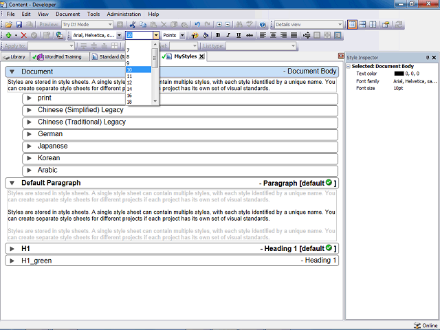 Screen image of this step