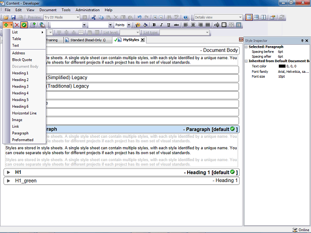 Screen image of this step