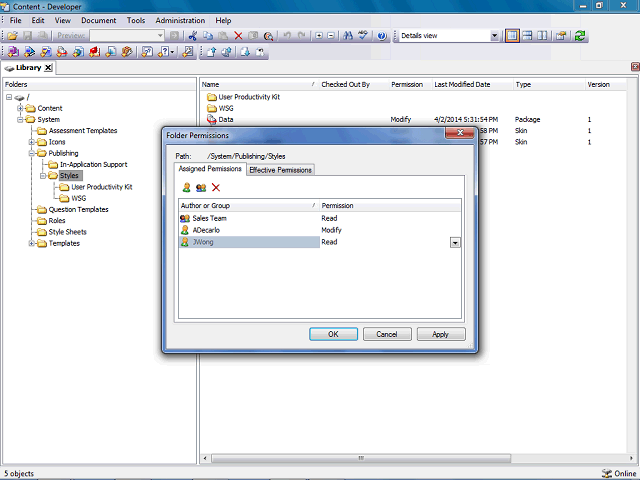 Screen image of this step
