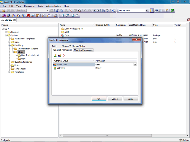 Screen image of this step