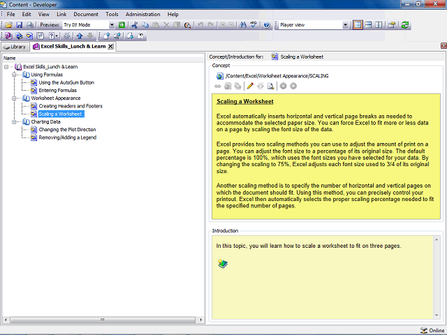 Screen image of this step
