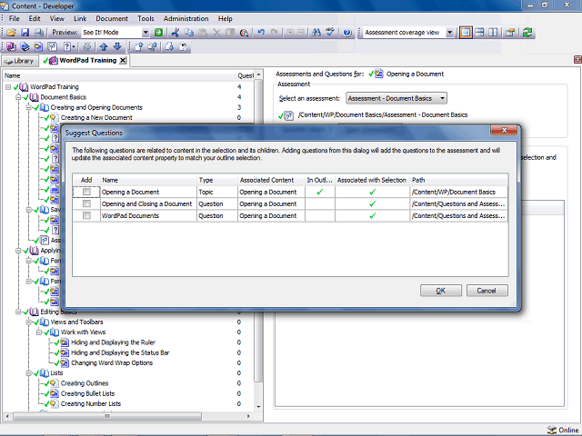 Screen image of this step